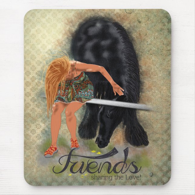 FREUNDE - Mousepad (Vorne)