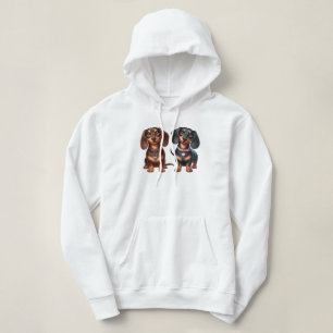 Freunde niedlicher Dackeln Hoodie