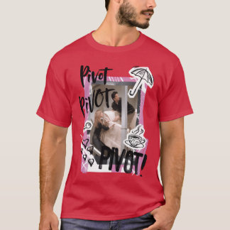 Freunde PIVOT Rachel Ross und Chandler Freund T-Shirt