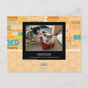 Freunde Postkarte