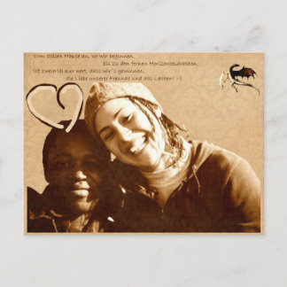 Freunde Postkarte