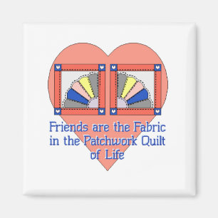 Freunde Quilt Pattern Magnet