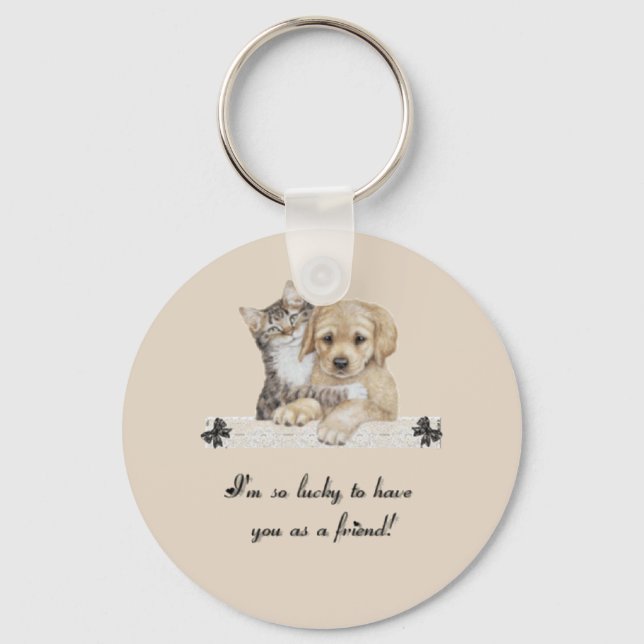 Freunde Schlüsselanhänger (Vorderseite)