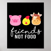 Freunde Schwein Huhn Kuh Kein Essen Bio Gemüse Ve