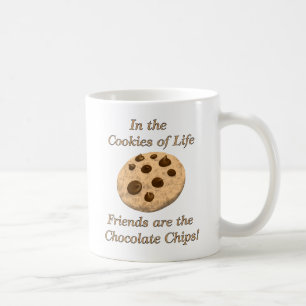 Freunde sind die Schokoladensplitter! Tasse