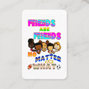 Freunde sind Freunde, egal was passiert Rabattkarte