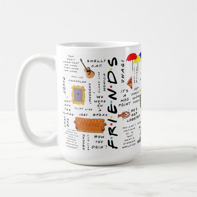 Freunde Spaß Kaffeetasse (Links)
