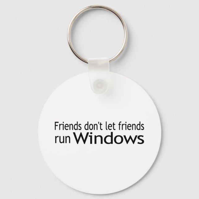 Freunde starten Windows Schlüsselanhänger (Vorderseite)