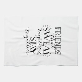 Freunde Sweat Workout Handtuch