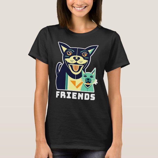 Freunde T-Shirt (Vorderseite)