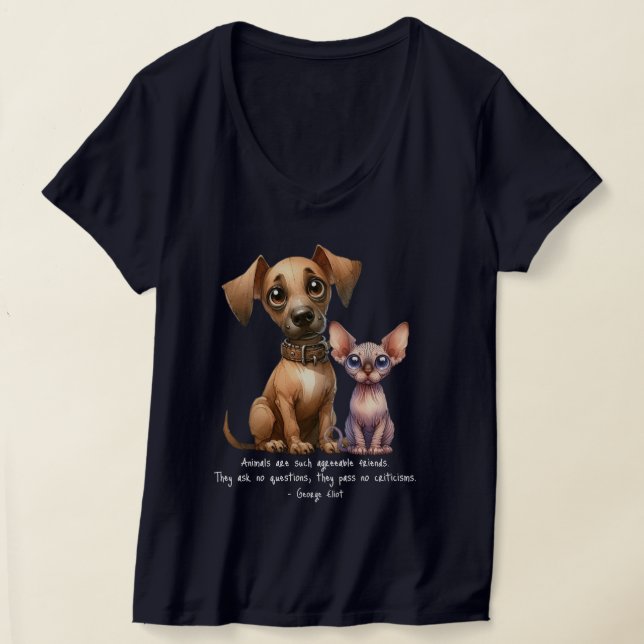 Freunde - T - Shirt Tiere (Ablage )