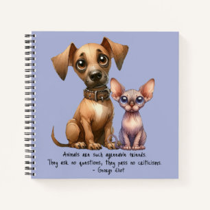 Freunde - Tiere Notizbuch