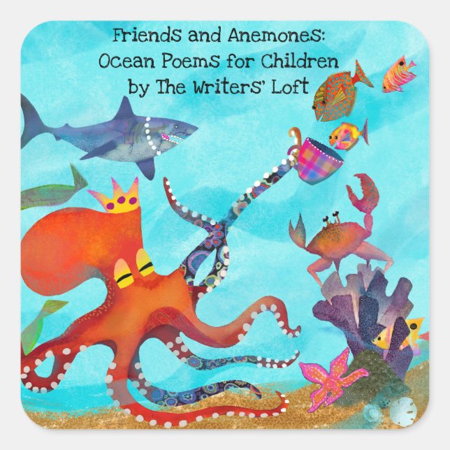 Freunde und Anemones Stickers (Vorderseite)