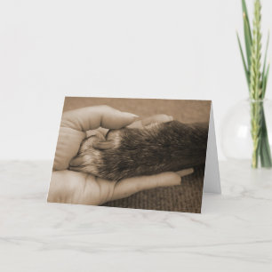 Freunde und Ermutigung Karte