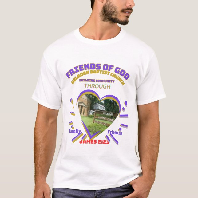 Freunde und Familie T-Shirt (Vorderseite)