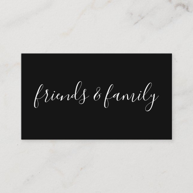 Freunde und Familienempfehlungsprogramm Empfehlungskarte (Vorderseite)