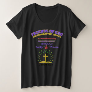 Freunde- und Familient-Shirts Große Größe T-Shirt