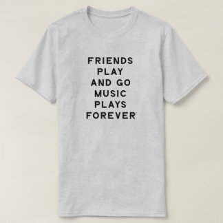 Freunde und Musikangebot Männer T - Shirt