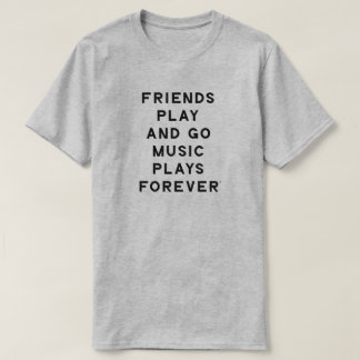 Freunde und Musikangebot Männer T - Shirt