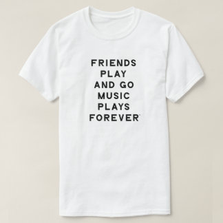 Freunde und Musikangebot Männer T - Shirt