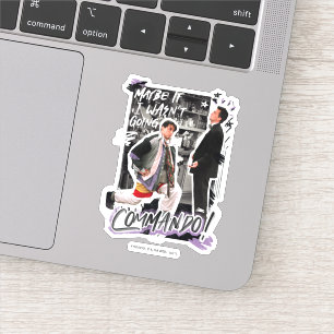 FREUNDE™  Vielleicht, wenn ich nicht Kommando h Aufkleber