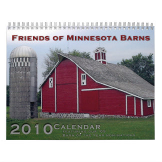 Freunde von Minnesota Barns 2010 Kalender