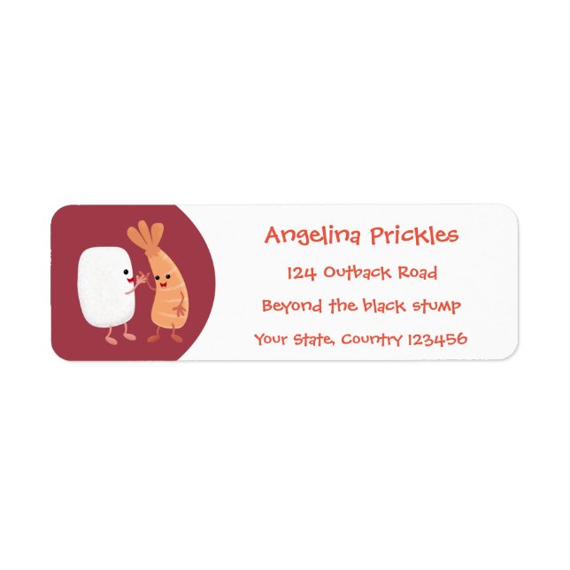 Freunde von niedlichem Sushi-Reis Cartoon (Vorne)