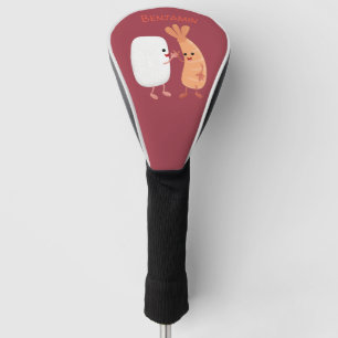 Freunde von niedlichem Sushi-Reis Cartoon Golf Headcover