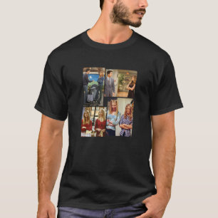 Freunde Waffen überqueren Collage T-Shirt