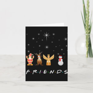 Freunde Weihnachten Karte