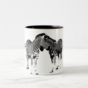 Freunde Zweifarbige Tasse