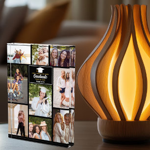 Freundes-Collage-Abschlussgeschenk für das Abschlu Fotoblock