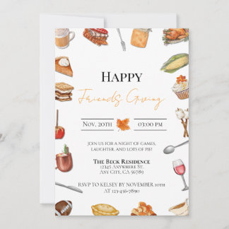 Freundes-Einladung zum Geben Einladung