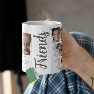 Freundes-Foto-Collage Freund Tasse