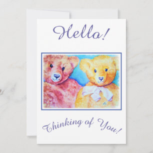 Freundes-Grußkarte zum Urlaub Feiertagskarte