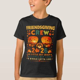 Freundesdankfest-Crew 2026 Erntedankfest Herbst Fr T-Shirt