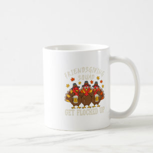 Freundesdankfest-Trupp Truthahn Erntedankfest Freu Kaffeetasse