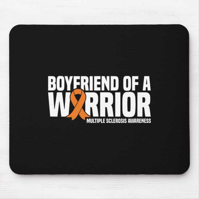 Freundin eines Kriegers Frau Multiple Sklerose Awa Mousepad (Vorne)