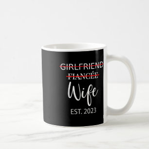 Freundin Fiancee Ehefrau Hochzeit nur verheiratet Kaffeetasse