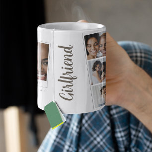 Freundin Foto-Collage-Tasse Kaffeetasse