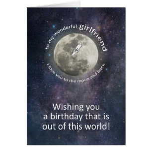 Freundin Geburtstag Bis Zum Mond Und Zurück