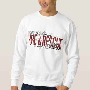 Freundin-Held - Feuer u. Rettung Sweatshirt