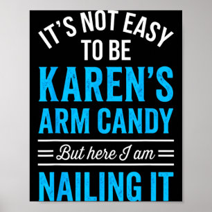 Freundin Paar nicht einfach Karen Arm zu sein Poster