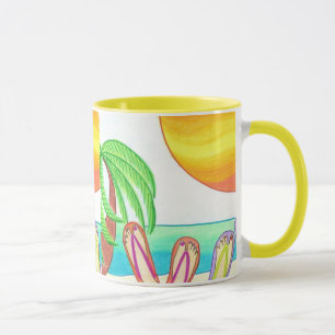 Freundinnen auf Ferien Tasse