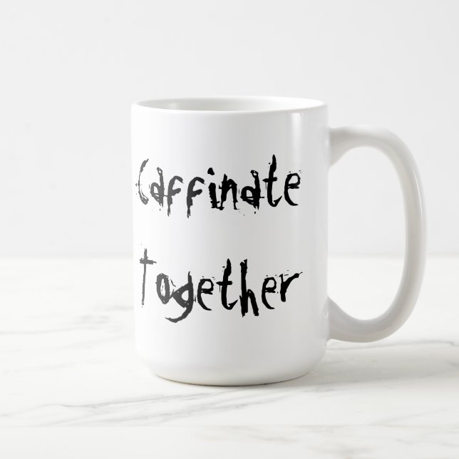 Freundinnen Caffinate zusammen Tasse (Rechts)