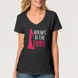 Freundinnen Der Braut Junggesellinnenabschied T-Shirt