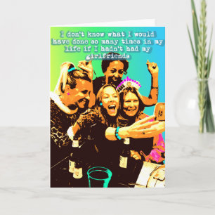 Freundinnen im Leben  Karte