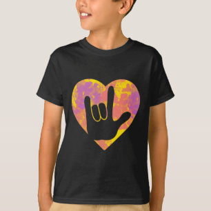 Freundinnen Niedlicher amerikanischer Zeichensprac T-Shirt