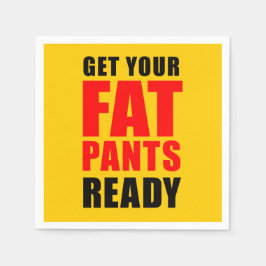 Freundinnen und Freunde können sich auf Neapel vor Serviette