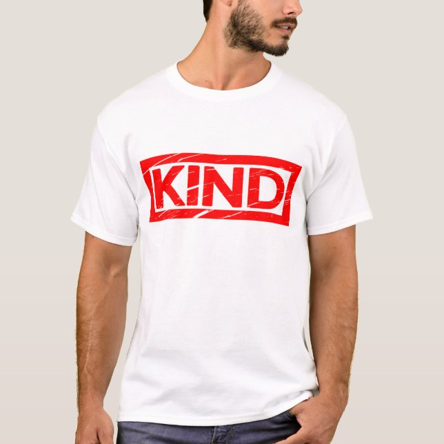 Freundliche Briefmarke T-Shirt (Vorderseite)